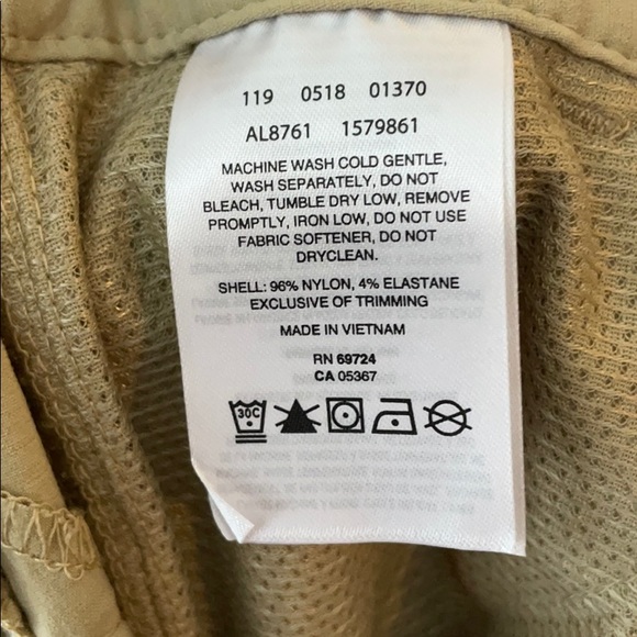 COLUMBIA WOMEN’S ARUBA ROLL UP PANTS TAN - Picture 6 of 7